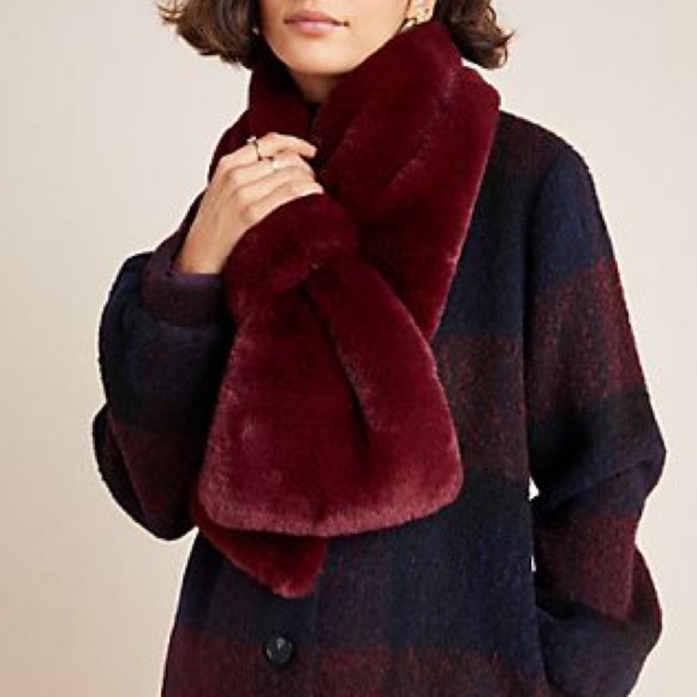 Tabitha Faux Fur Scarf